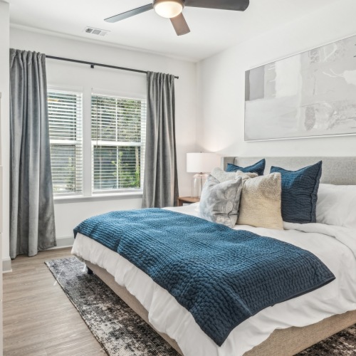 Spacious bedroom with ample natural light Spacious bedroom with ample natural light